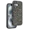 TCX   iPhone 16 Plus  Simli Kapak - Gümüş