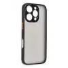 TCX  iPhone 16 Pro Max Kılıf  Silikon Kapak - Siyah