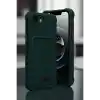 TCX  iPhone 16E  Kartvizitli Silikon - Derin Mor