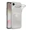 TCX  iPhone 16E Kılıf Kart Şeffaf Silikon - Şeffaf