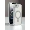TCX  iPhone 16E  Simli Magneticsafe Kılıf - Mavi