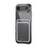TCX  iPhone 17 Air Kart Şeffaf Silikon - Şeffaf