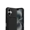 TCX  iPhone 17  Kartvizitli Silikon - Siyah