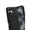TCX  iPhone 17  Kartvizitli Silikon - Siyah