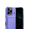 TCX  iPhone 17 Pro Max  Kartvizitli Silikon - Lila