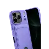 TCX  iPhone 17 Pro Max  Kartvizitli Silikon - Lila