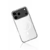 TCX  iPhone 17 Pro Max Kılıf Magneticsafe Şeffaf Silikon - Şeffaf