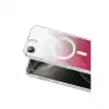TCX   iPhone 17E  Simli Magsafe Kapak - Kırmızı