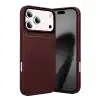 TCX İphone 18 Pro Auto Focus Karbon Kapak - Bordo