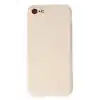 TCX  iPhone 7 Kılıf First Silikon - Krem