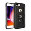 TCX  iPhone 7 Plus Kılıf Sofya Yüzüklü Silikon Kapak - Siyah