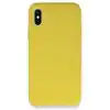 TCX  iPhone X Kılıf  Silikon - Sarı
