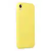 TCX  iPhone XR Kılıf First Silikon - Sarı