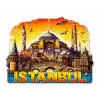 TCX İstanbul Temalı Silikon Buzdolapı Süsü Magnet TCX5378