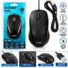 TCX Kablolu USB Işıklı Optik Mouse 1200 DPI