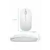 TCX Kablosuz Mouse Fare Şarjlı Bluetooth Wireless Çift Modlu Sessiz