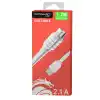 TCX Konfulon S56 2in1 (Lightning-Micro USB) Kablo 1.2M 2.1A