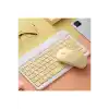TCX KYB71 Kablosuz Türkçe Q Klavye Mouse Set - Pembe