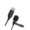 TCX Lightning 2 Metre Double Mikrofon - Siyah