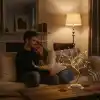 TCX MASAÜSTÜ PERİ LED AĞAÇ LAMBA