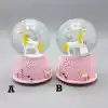 TCX Mini Işıklı Sevimli Atlı Kız Kar Küresi