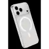 TCX Newface Apple İphone 18 Pro Max Combo Sert Şeffaf Magsafe Kapak - Şeffaf