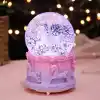 TCX Orta Boy Işıklı Unicorn Kar Küresi