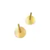 TCX Oval Küpe - Altın