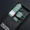 TCX PASLANMAZ ÇELİK BARDAKLI TERMOS SETİ 500 ML