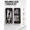 TCX Paslanmaz Çelik Kişisel Bakım Seti – 7 Parça