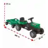 TCX PEDALLI BİG TROLLEY TRAKTÖR YEŞİL
