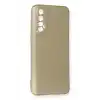 TCX Realme 7 Kılıf First Silikon - Gold