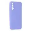 TCX Realme 7 Kılıf First Silikon - Lila