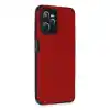 TCX Realme C35 Kılıf Loop Deri Silikon - Kırmızı