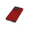 TCX Realme C35 Kılıf Loop Deri Silikon - Kırmızı