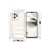 TCX Realme C35 Kılıf  Silikon - Krem