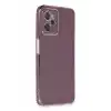 TCX Realme C35 Kılıf  Silikon - Mor