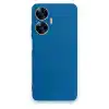 TCX Realme C55 Kılıf First Silikon - Mavi