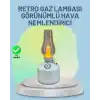TCX Renkli Led Işıklı Retro Gaz Lambası Aroma Terapi Mist Maker