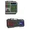 TCX RGB Işıklı Gaming Oyuncu Klavye Q Klavye Mouse Hediyeli