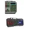 TCX Rgb Işıklı   Klavye Q Klavye Mouse Hediyeli