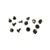 TCX Rivet Perçin - 12mm, Antik, 1000 Adet