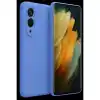 TCX Samsung Galaxy S25 Edge First Silikon - Mavi