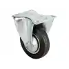 TCX Servis Tekeri - Tablalı Siyah Sabit - Çap 100 Mm