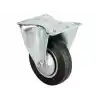 TCX Servis Tekeri - Tablalı Siyah Sabit - Çap 150 Mm