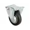 TCX Servis Tekeri - Tablalı Siyah Sabit - Çap 150 Mm