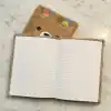 TCX SEVİMLİ AYICIK PELUŞ ÇİZGİLİ DEFTER
