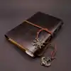 TCX  Siyah Deri Pusula Defter