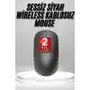 TCX Siyah Kablosuz Mouse Wireless Mouse Minimal Tasarım