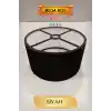 TCX Siyah Lambader Başlığı 35 CM Mega Boy